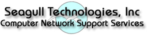 The new logo for Seagull Technologies Inc network support services